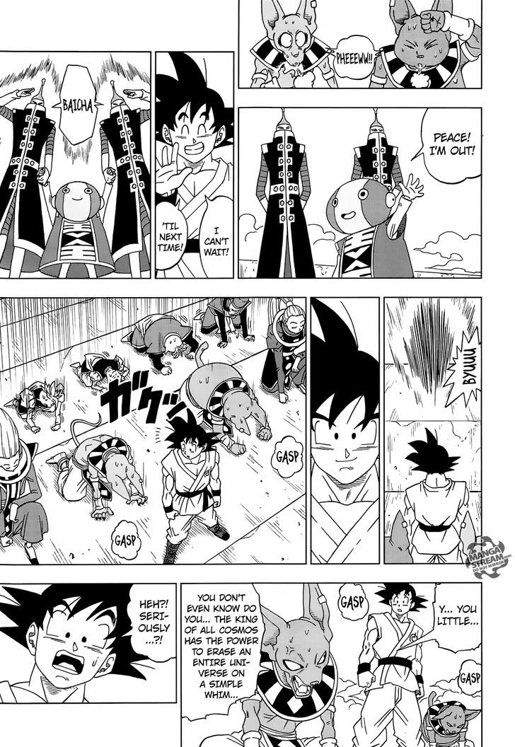 Dragon Ball Chou Chapter 13 page 39 - Chapter 13 : The Victorious Universe is Finally Decided!!