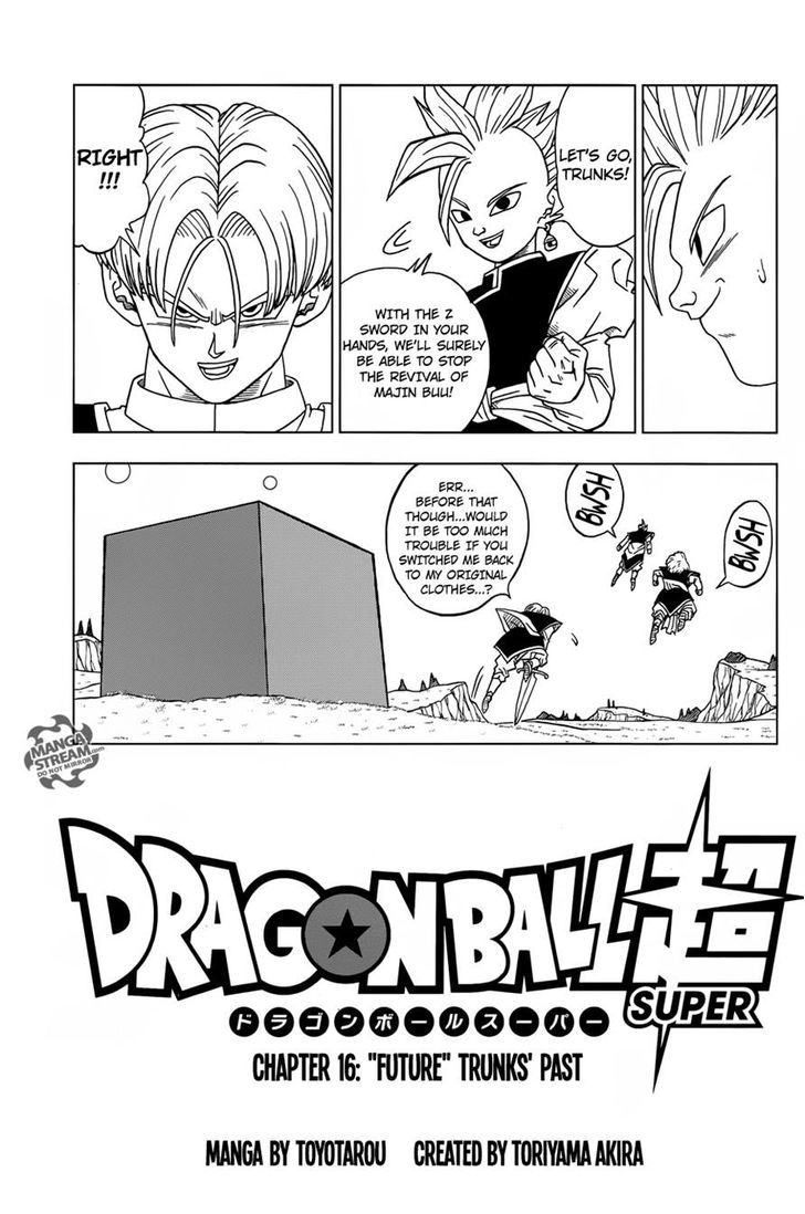 Dragon Ball Chou Chapter 16 page 4 - Chapter 16 : "Future" Trunks' Past