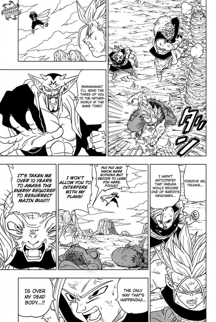 Dragon Ball Chou Chapter 16 page 8 - Chapter 16 : "Future" Trunks' Past