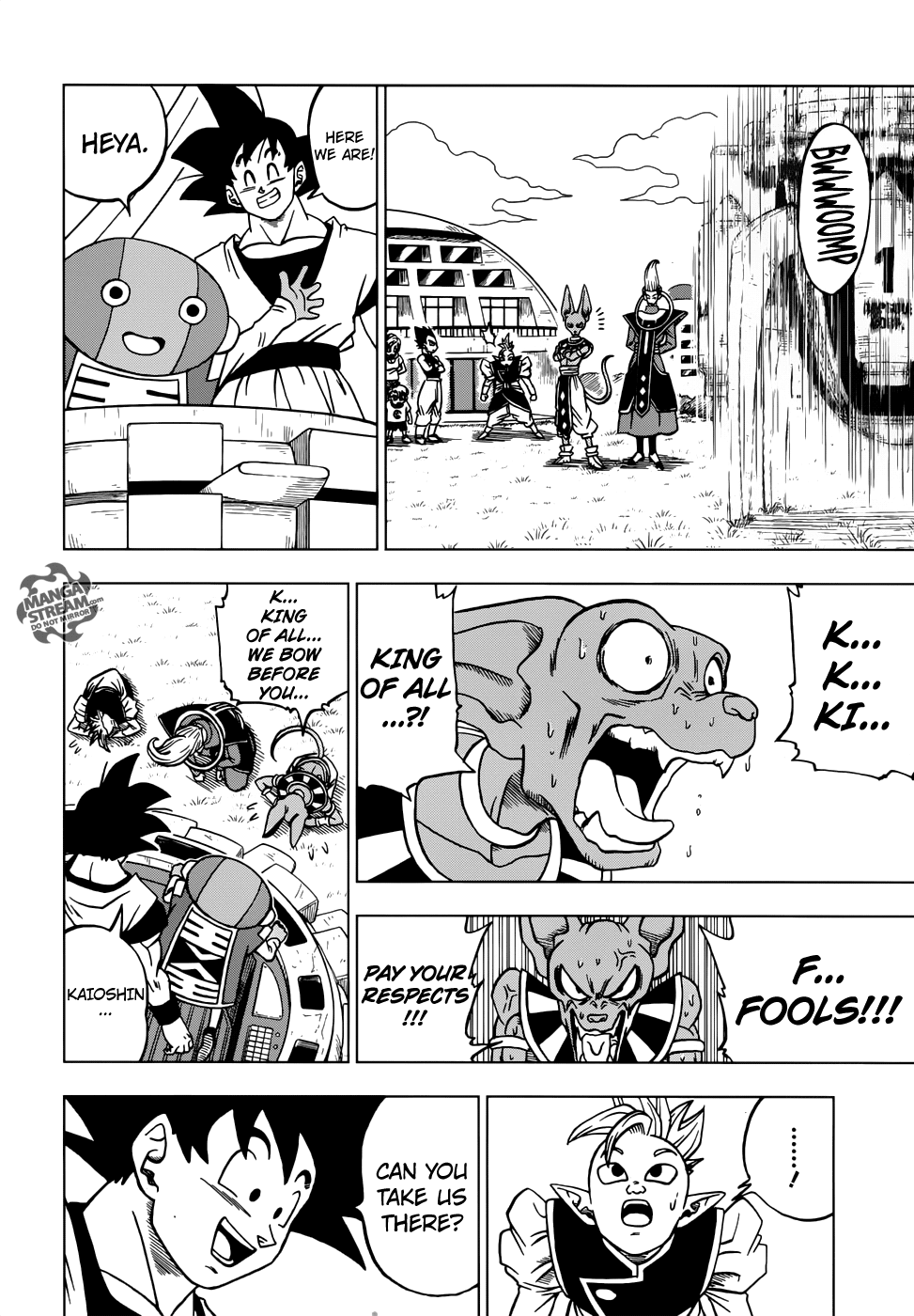 Dragon Ball Chou Chapter 26 page 34 - Chapter 26