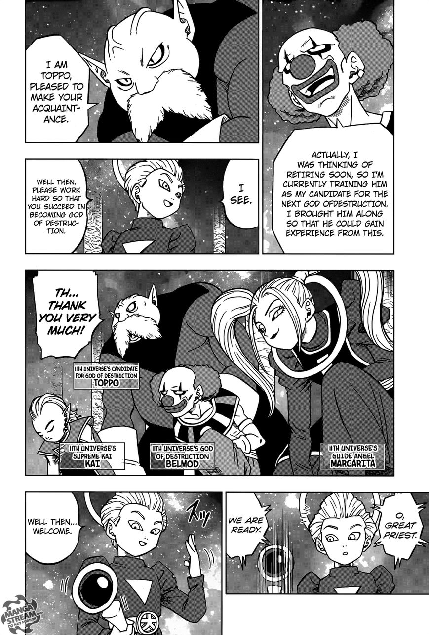 Dragon Ball Chou Chapter 28 page 22 - Chapter 28 : The Gods Of Destruction Of The 12 Universes