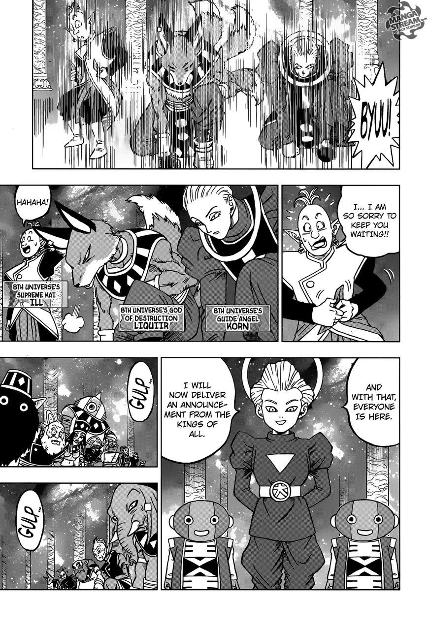 Dragon Ball Chou Chapter 28 page 23 - Chapter 28 : The Gods Of Destruction Of The 12 Universes