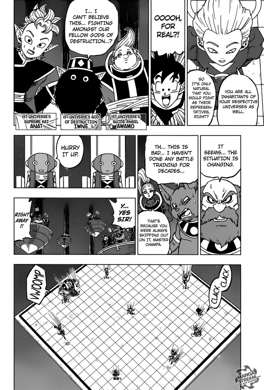 Dragon Ball Chou Chapter 28 page 30 - Chapter 28 : The Gods Of Destruction Of The 12 Universes