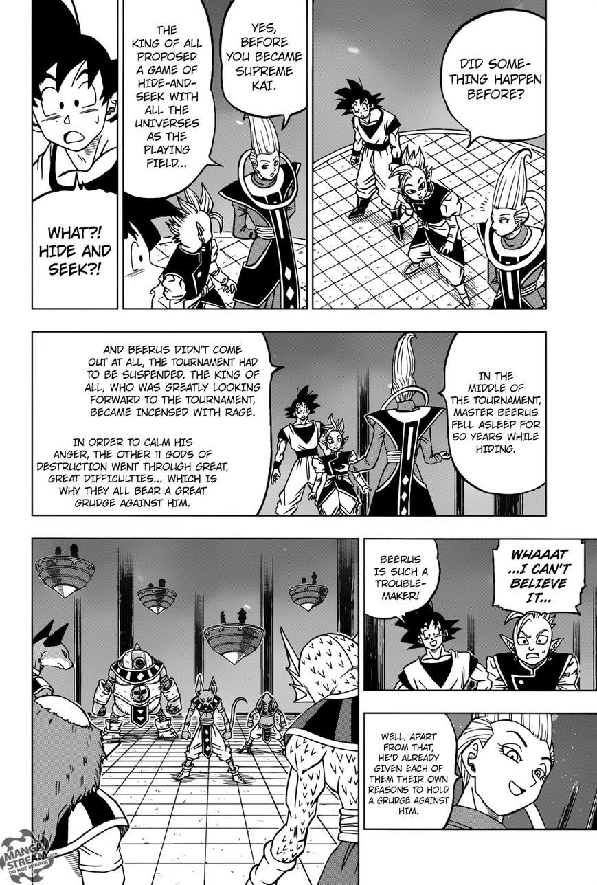 Dragon Ball Chou Chapter 28 page 34 - Chapter 28 : The Gods Of Destruction Of The 12 Universes