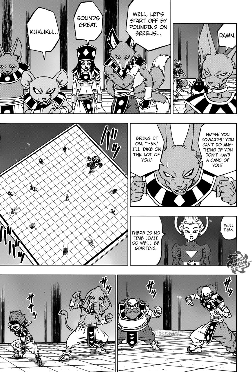 Dragon Ball Chou Chapter 28 page 35 - Chapter 28 : The Gods Of Destruction Of The 12 Universes