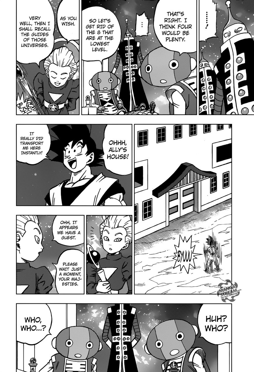 Dragon Ball Chou Chapter 28 page 5 - Chapter 28 : The Gods Of Destruction Of The 12 Universes