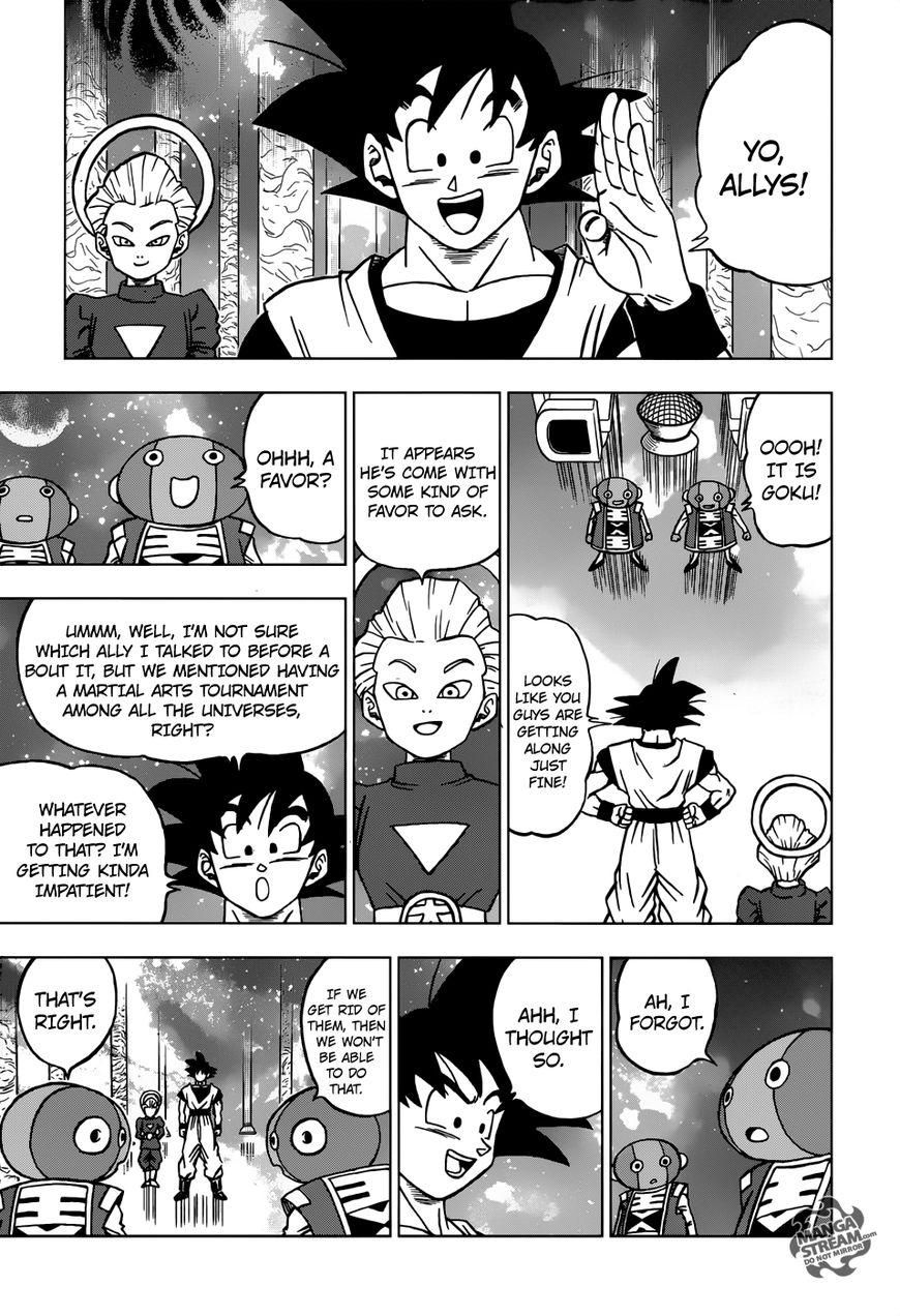 Dragon Ball Chou Chapter 28 page 6 - Chapter 28 : The Gods Of Destruction Of The 12 Universes