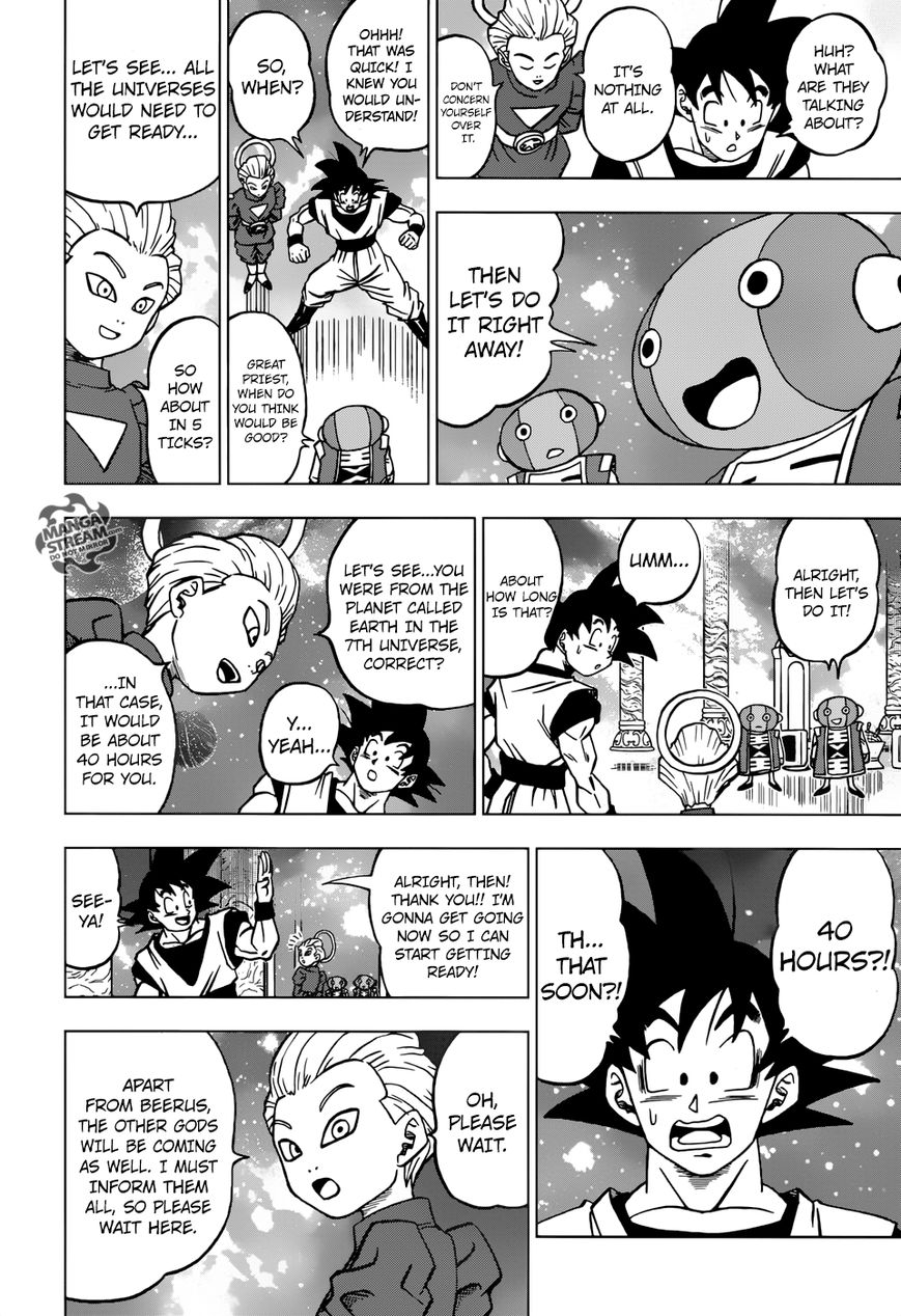 Dragon Ball Chou Chapter 28 page 7 - Chapter 28 : The Gods Of Destruction Of The 12 Universes