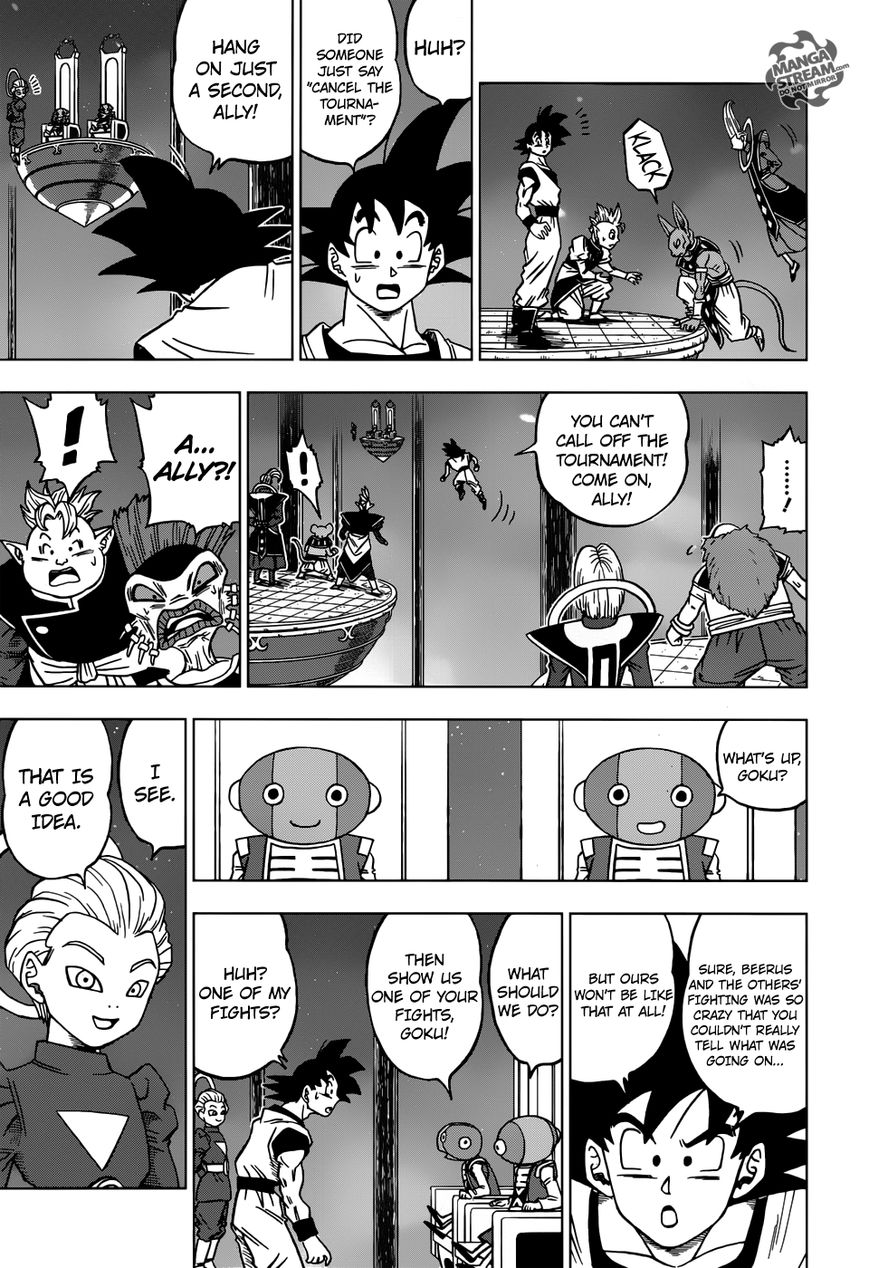 Dragon Ball Chou Chapter 29 page 20 - Chapter 29 : The 11th Universe's God of Destruction Candidate, Toppo
