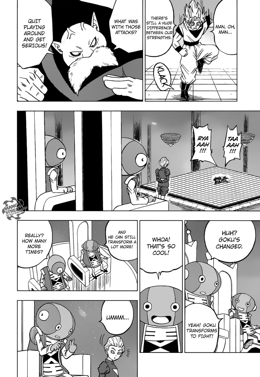 Dragon Ball Chou Chapter 29 page 27 - Chapter 29 : The 11th Universe's God of Destruction Candidate, Toppo