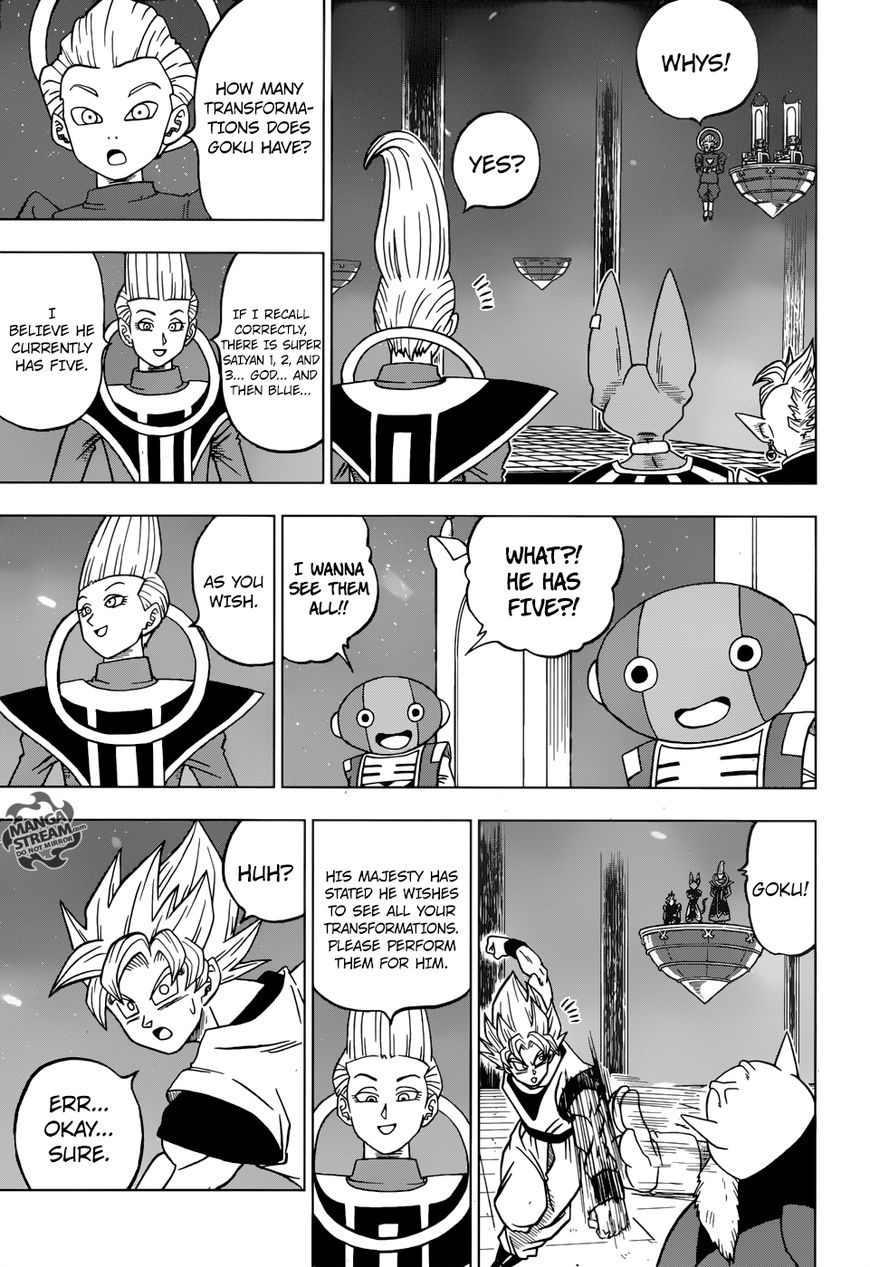 Dragon Ball Chou Chapter 29 page 28 - Chapter 29 : The 11th Universe's God of Destruction Candidate, Toppo