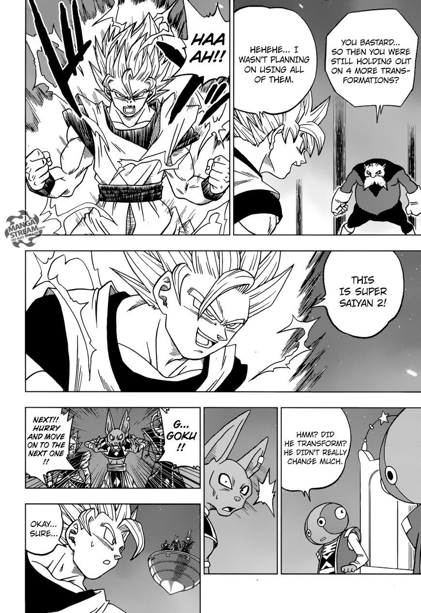 Dragon Ball Chou Chapter 29 page 29 - Chapter 29 : The 11th Universe's God of Destruction Candidate, Toppo