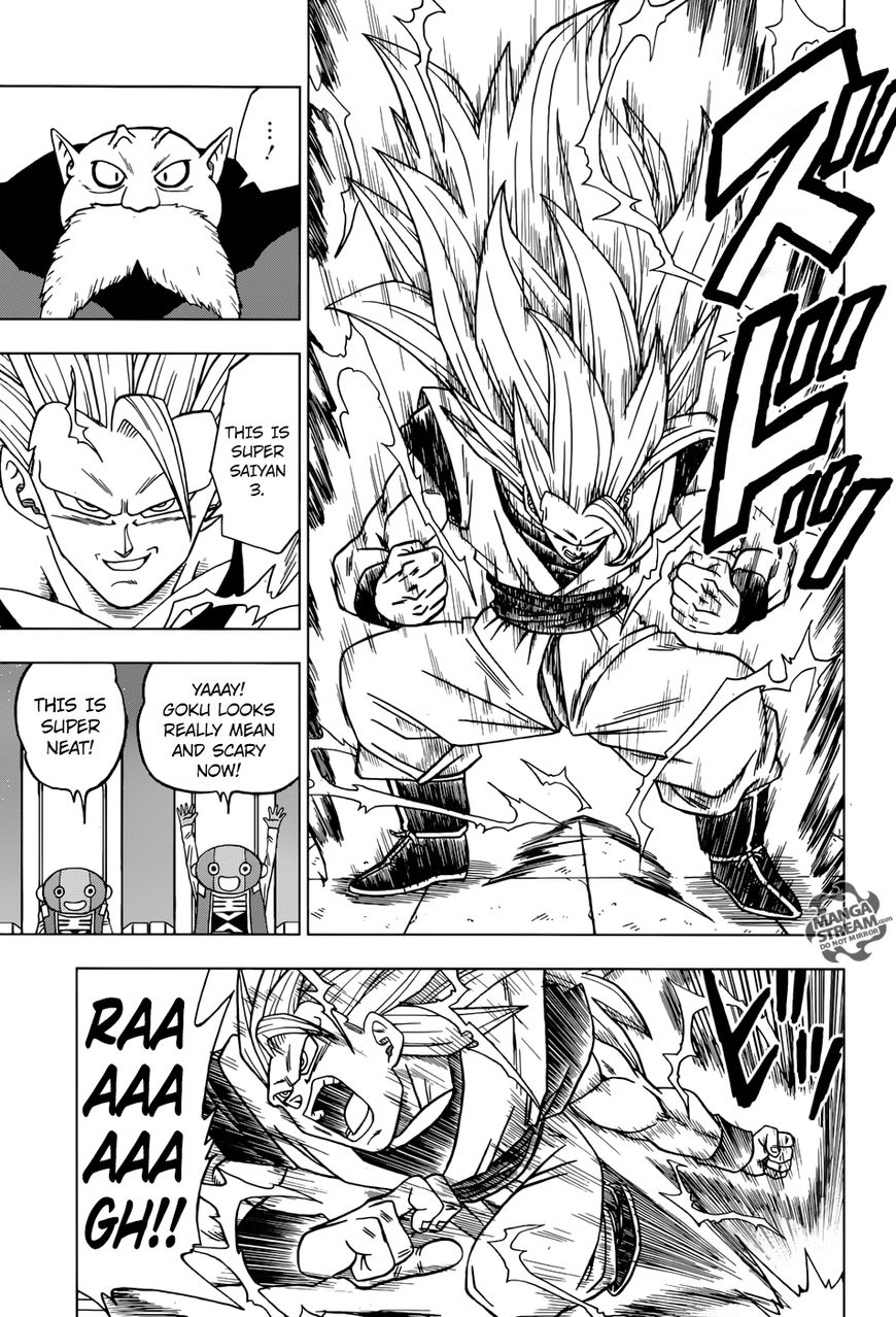 Dragon Ball Chou Chapter 29 page 30 - Chapter 29 : The 11th Universe's God of Destruction Candidate, Toppo