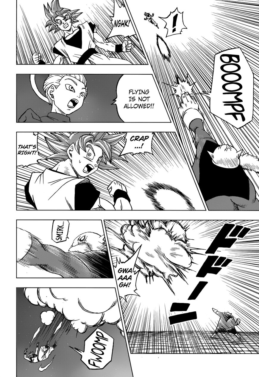 Dragon Ball Chou Chapter 29 page 39 - Chapter 29 : The 11th Universe's God of Destruction Candidate, Toppo