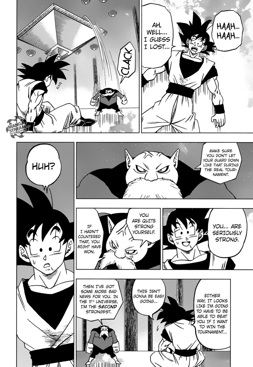 Dragon Ball Chou Chapter 29 page 47 - Chapter 29 : The 11th Universe's God of Destruction Candidate, Toppo