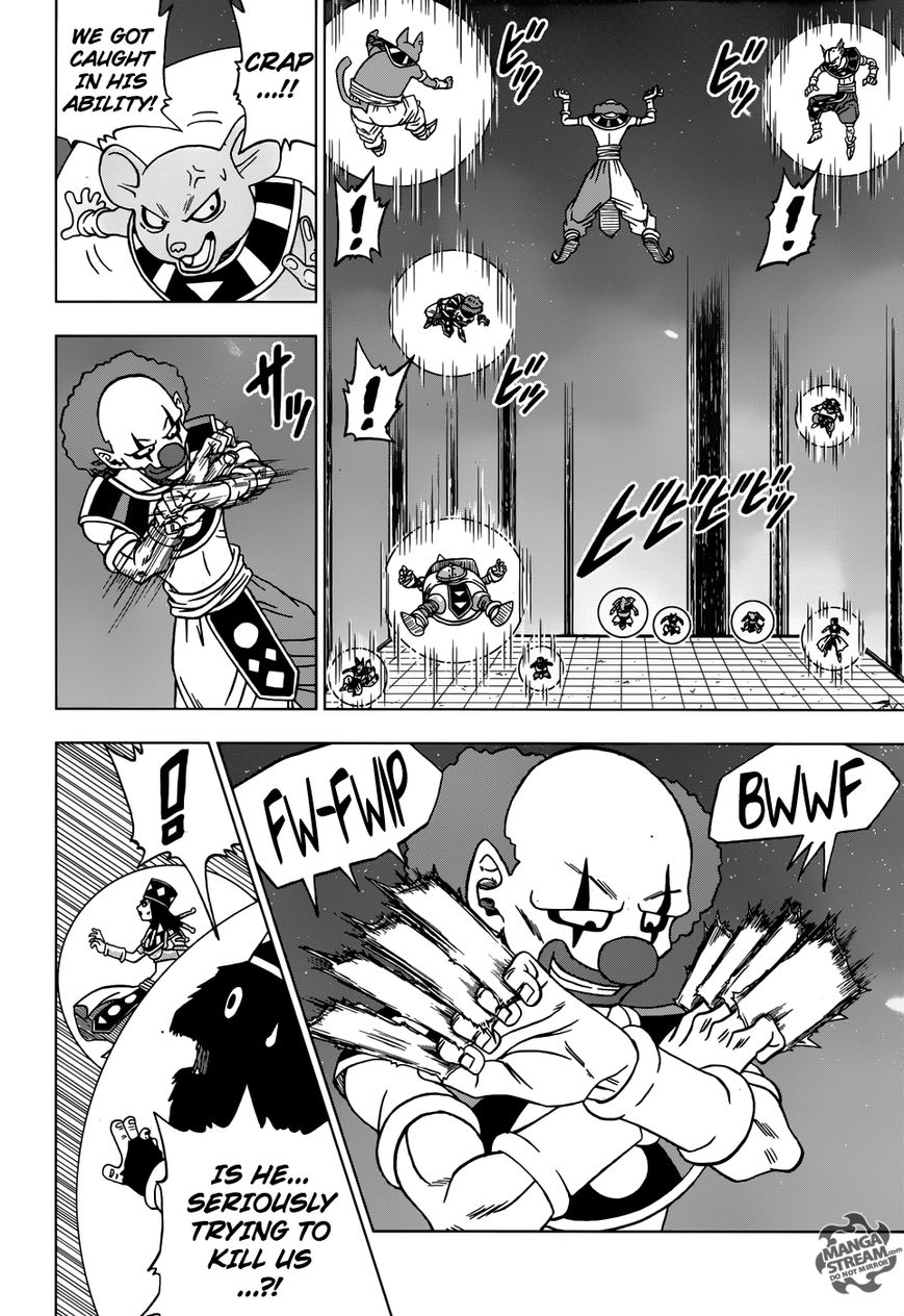 Dragon Ball Chou Chapter 29 page 5 - Chapter 29 : The 11th Universe's God of Destruction Candidate, Toppo