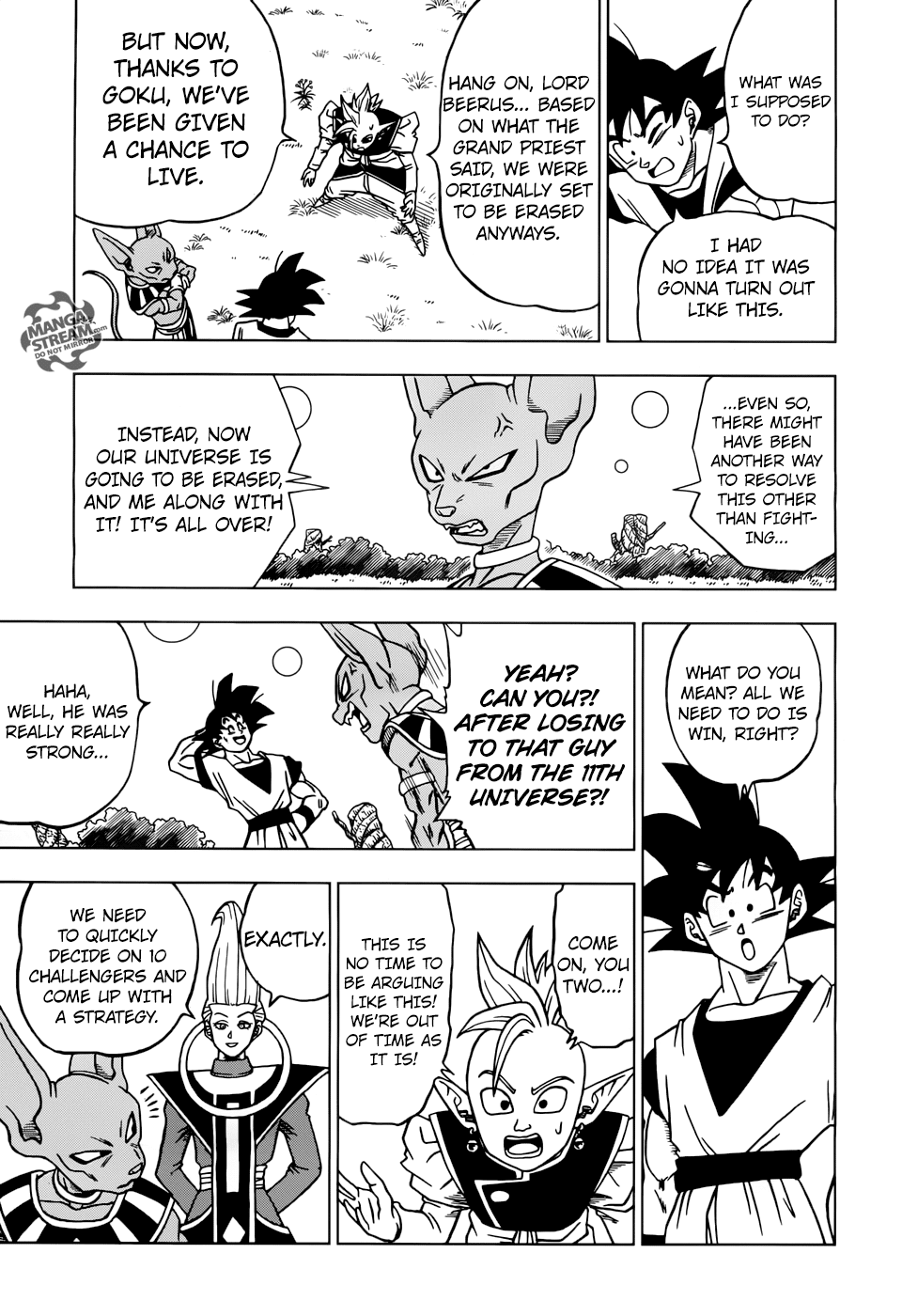 Dragon Ball Chou Chapter 30 page 16 - Chapter 30 : The Man Named Jiren
