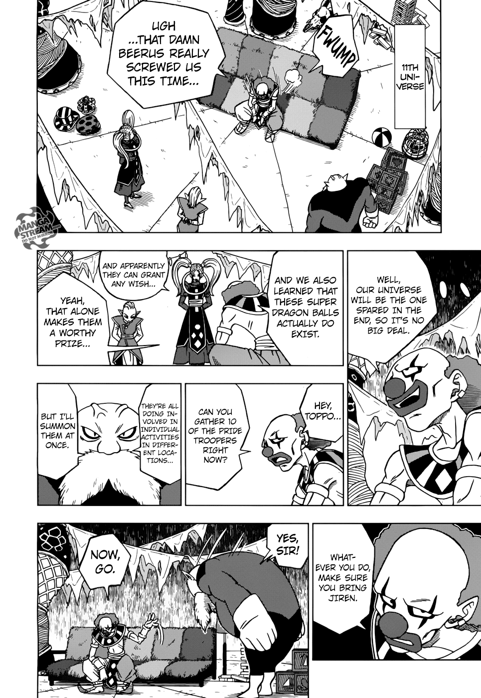 Dragon Ball Chou Chapter 30 page 19 - Chapter 30 : The Man Named Jiren