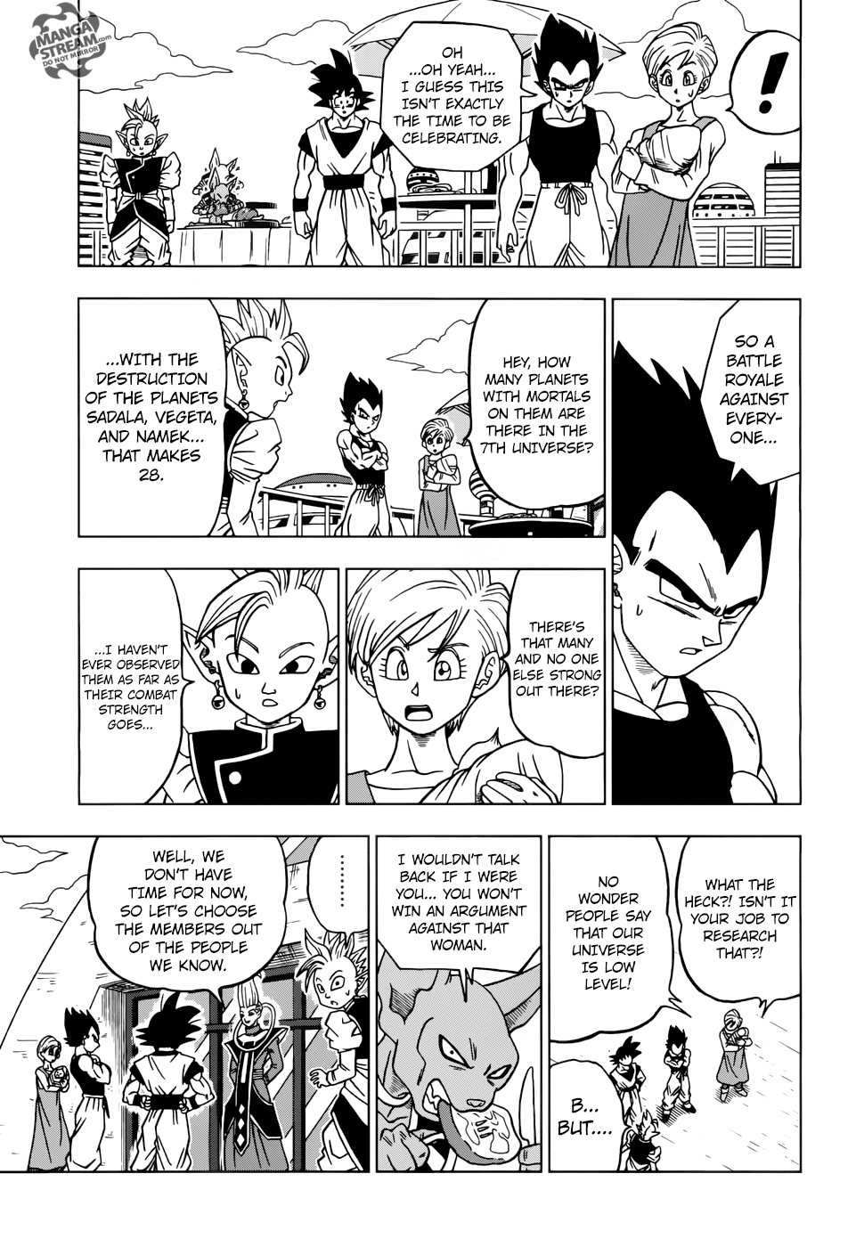 Dragon Ball Chou Chapter 30 page 26 - Chapter 30 : The Man Named Jiren