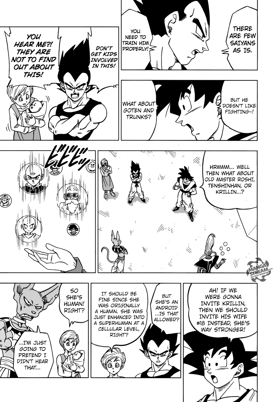 Dragon Ball Chou Chapter 30 page 28 - Chapter 30 : The Man Named Jiren