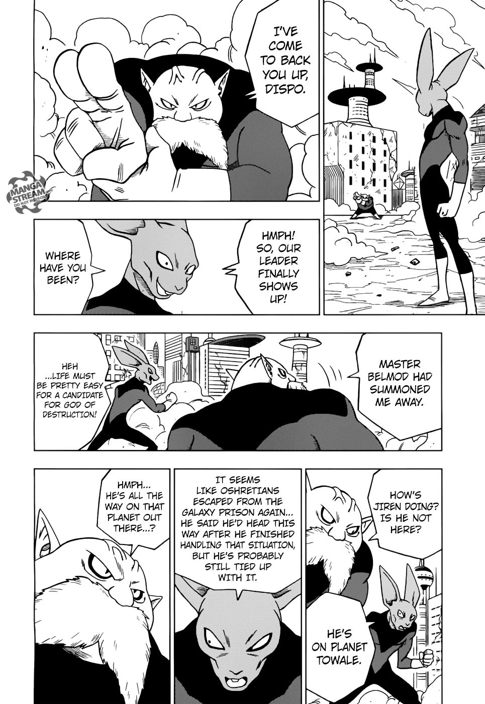 Dragon Ball Chou Chapter 30 page 35 - Chapter 30 : The Man Named Jiren
