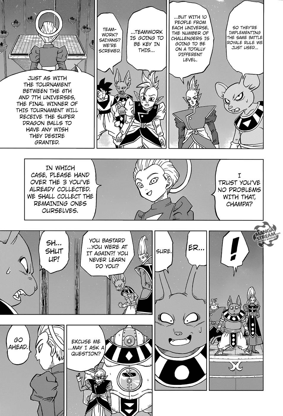 Dragon Ball Chou Chapter 30 page 8 - Chapter 30 : The Man Named Jiren