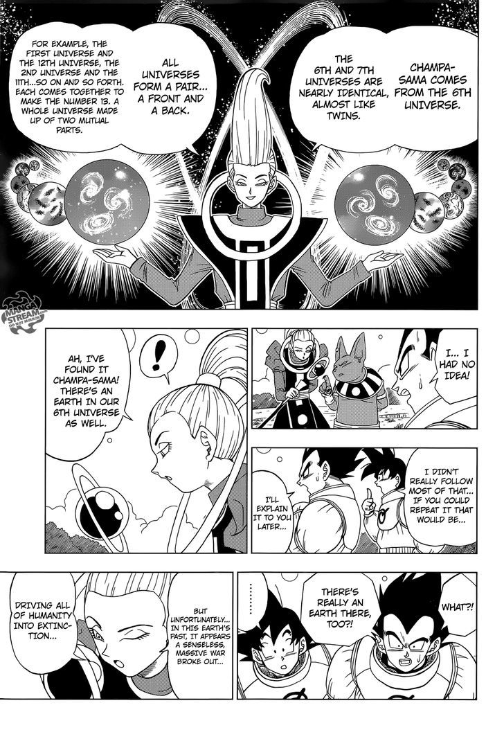 Dragon Ball Chou Chapter 5 page 19 - Chapter 5 : Beerus and Champa