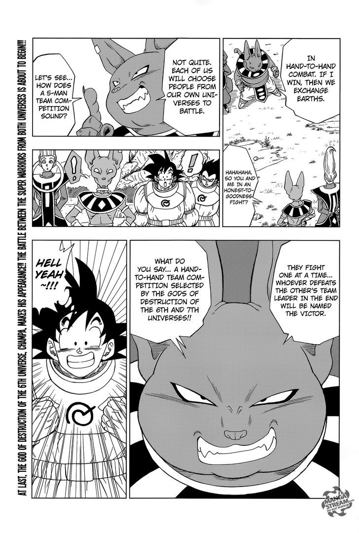 Dragon Ball Chou Chapter 5 page 21 - Chapter 5 : Beerus and Champa