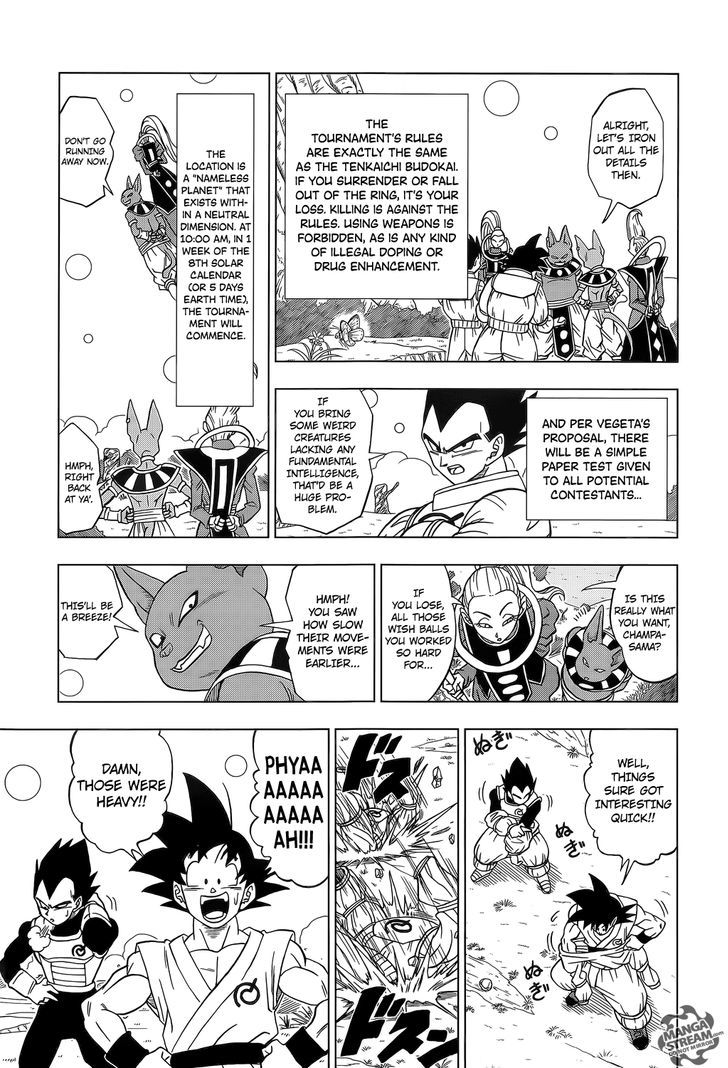 Dragon Ball Chou Chapter 6 page 14 - Chapter 6 : Preparing for the Tournament