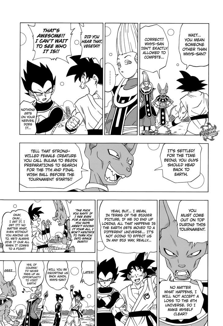 Dragon Ball Chou Chapter 6 page 16 - Chapter 6 : Preparing for the Tournament