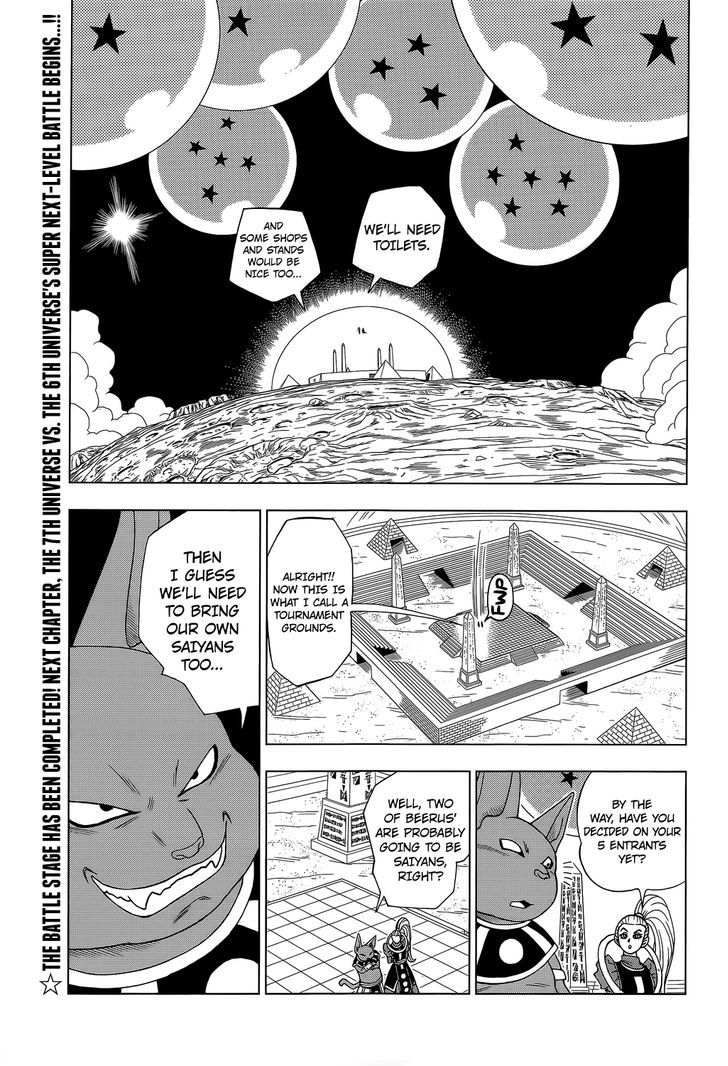 Dragon Ball Chou Chapter 6 page 22 - Chapter 6 : Preparing for the Tournament