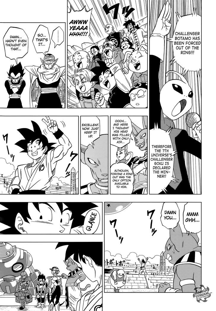 Dragon Ball Chou Chapter 9 page 14 - Chapter 9 : Goku vs. Botamo