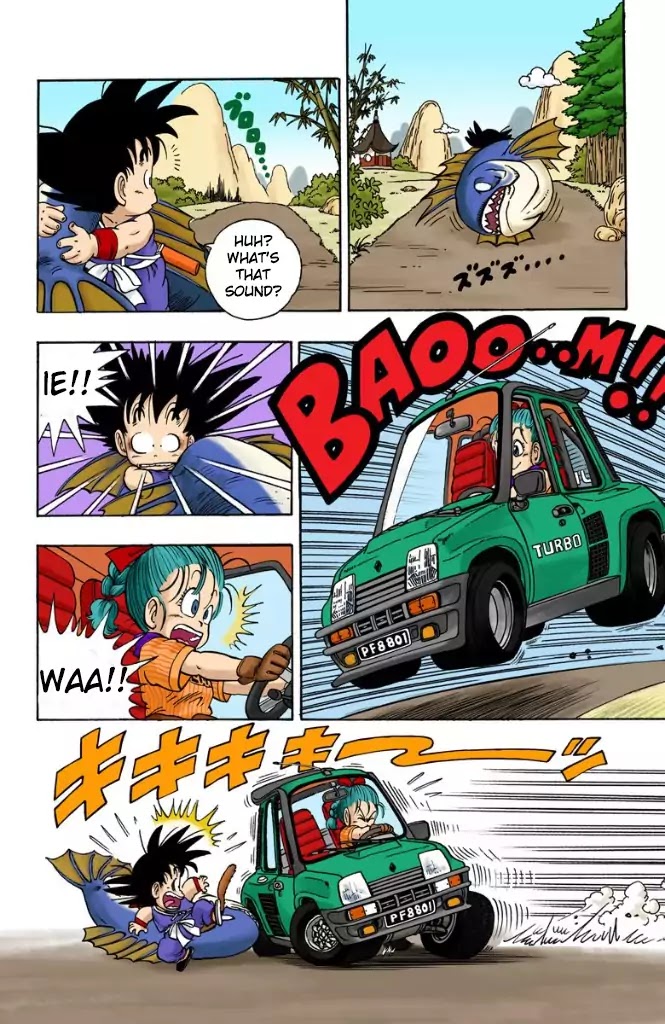 Dragon Ball (Coloured) Chapter 1 page 11 - Chapter 1: Bloomers And The Monkey King