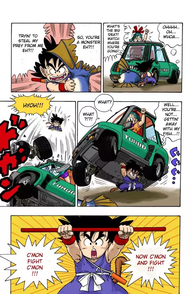 Dragon Ball (Coloured) Chapter 1 page 12 - Chapter 1: Bloomers And The Monkey King