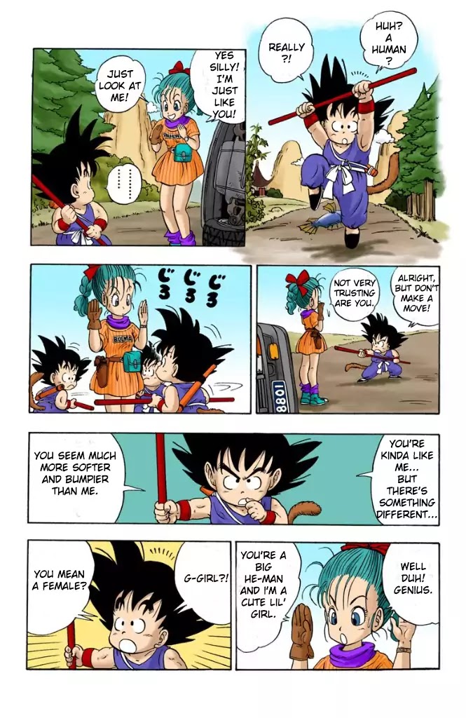 Dragon Ball (Coloured) Chapter 1 page 14 - Chapter 1: Bloomers And The Monkey King