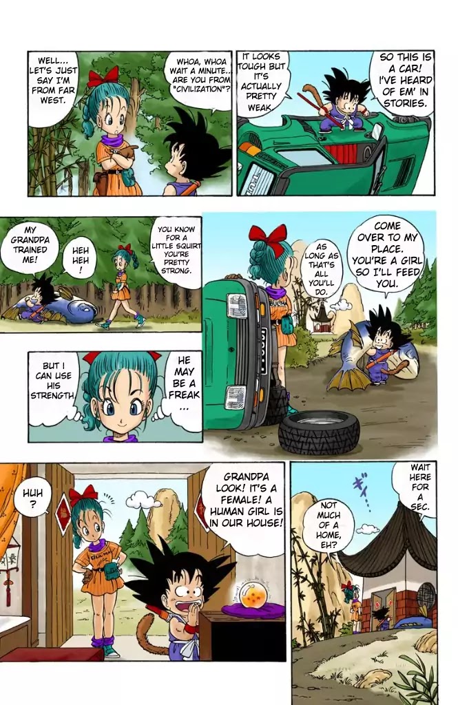 Dragon Ball (Coloured) Chapter 1 page 16 - Chapter 1: Bloomers And The Monkey King