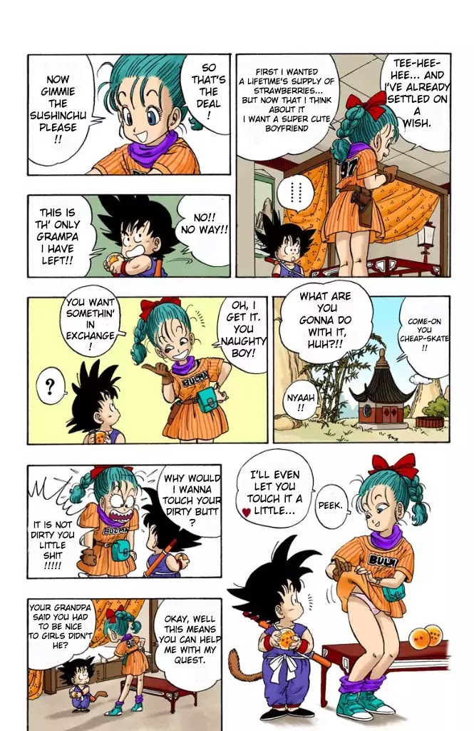 Dragon Ball (Coloured) Chapter 1 page 20 - Chapter 1: Bloomers And The Monkey King