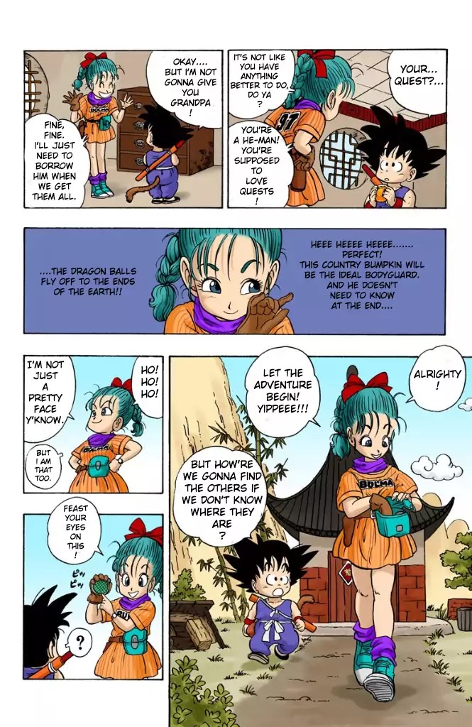 Dragon Ball (Coloured) Chapter 1 page 21 - Chapter 1: Bloomers And The Monkey King