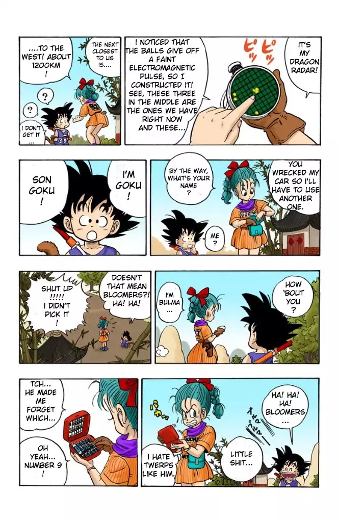 Dragon Ball (Coloured) Chapter 1 page 22 - Chapter 1: Bloomers And The Monkey King