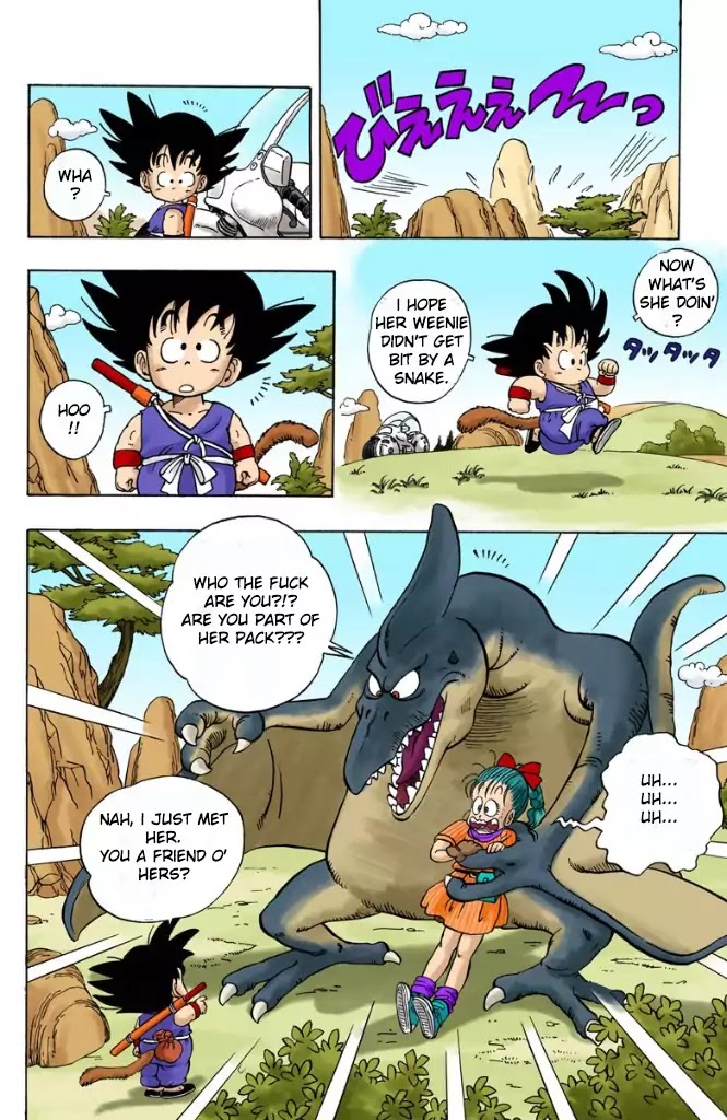 Dragon Ball (Coloured) Chapter 1 page 27 - Chapter 1: Bloomers And The Monkey King
