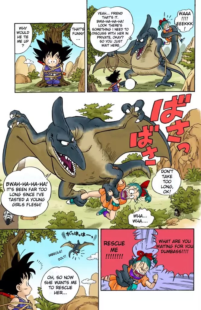 Dragon Ball (Coloured) Chapter 1 page 28 - Chapter 1: Bloomers And The Monkey King