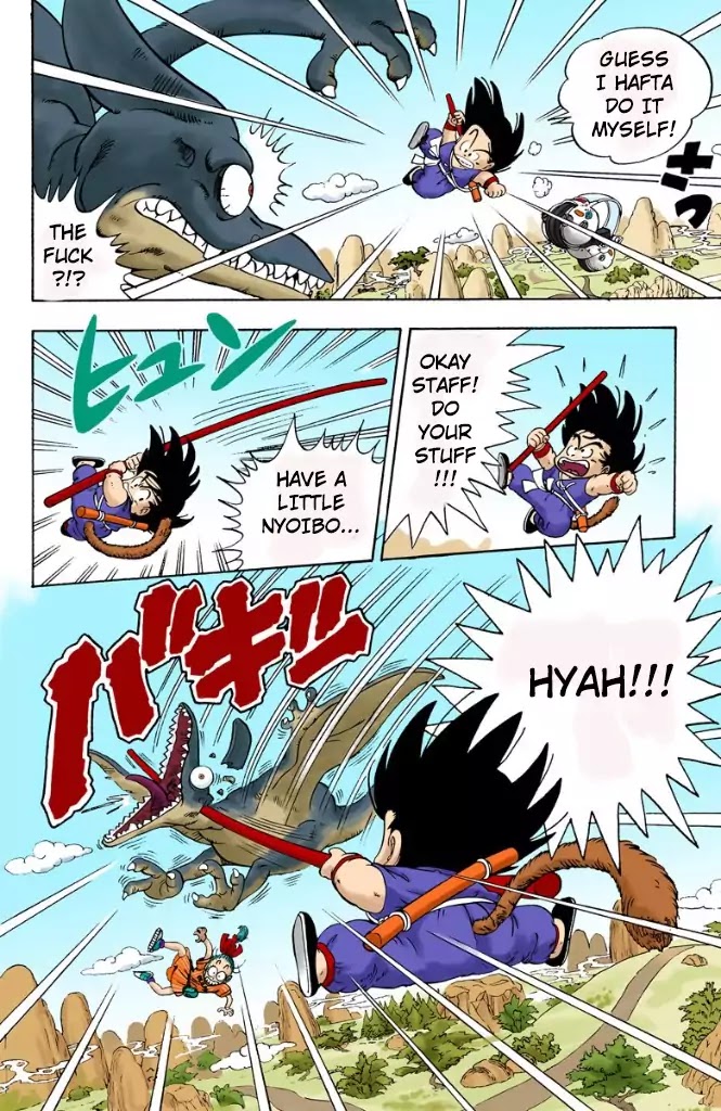 Dragon Ball (Coloured) Chapter 1 page 31 - Chapter 1: Bloomers And The Monkey King