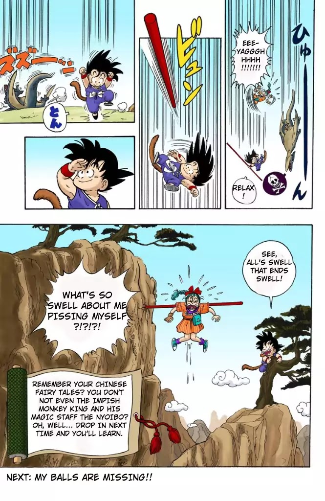 Dragon Ball (Coloured) Chapter 1 page 32 - Chapter 1: Bloomers And The Monkey King