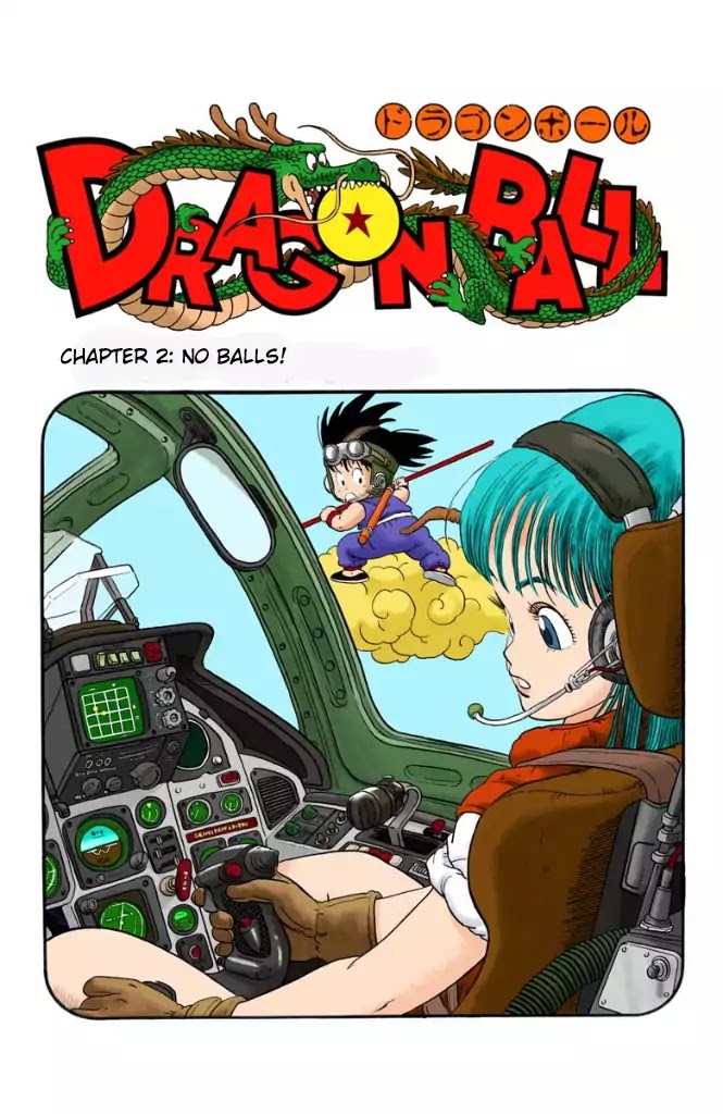 Dragon Ball (Coloured) Chapter 2 page 1 - Chapter 2: No Balls!!