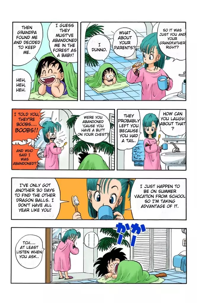 Dragon Ball (Coloured) Chapter 2 page 12 - Chapter 2: No Balls!!