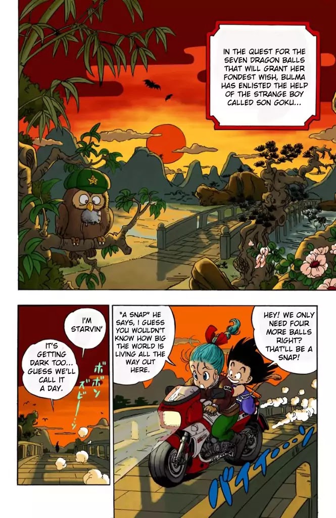 Dragon Ball (Coloured) Chapter 2 page 2 - Chapter 2: No Balls!!