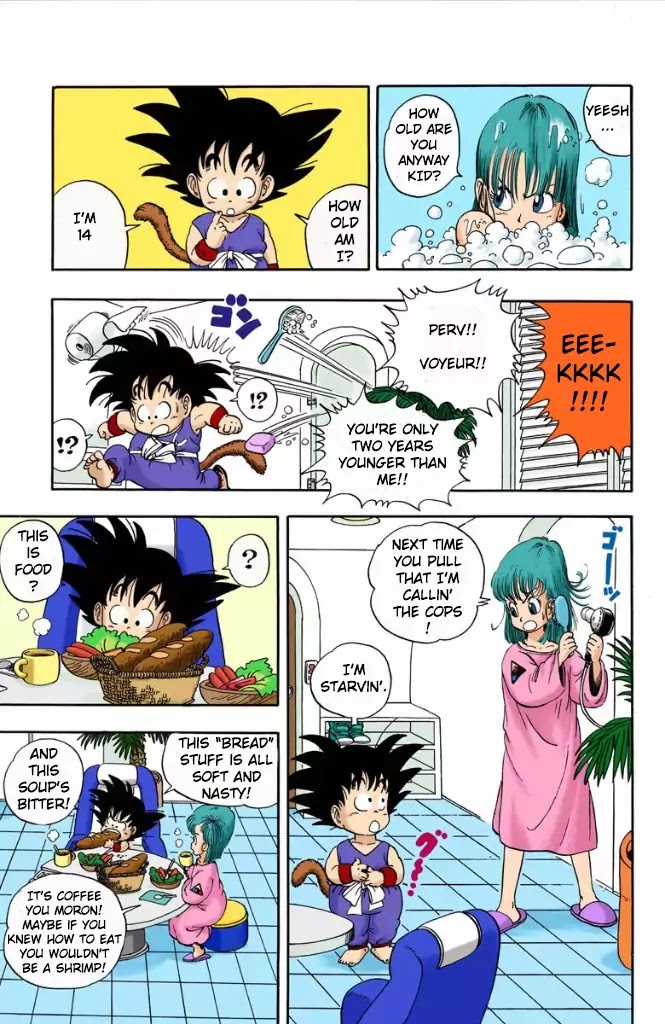 Dragon Ball (Coloured) Chapter 2 page 9 - Chapter 2: No Balls!!