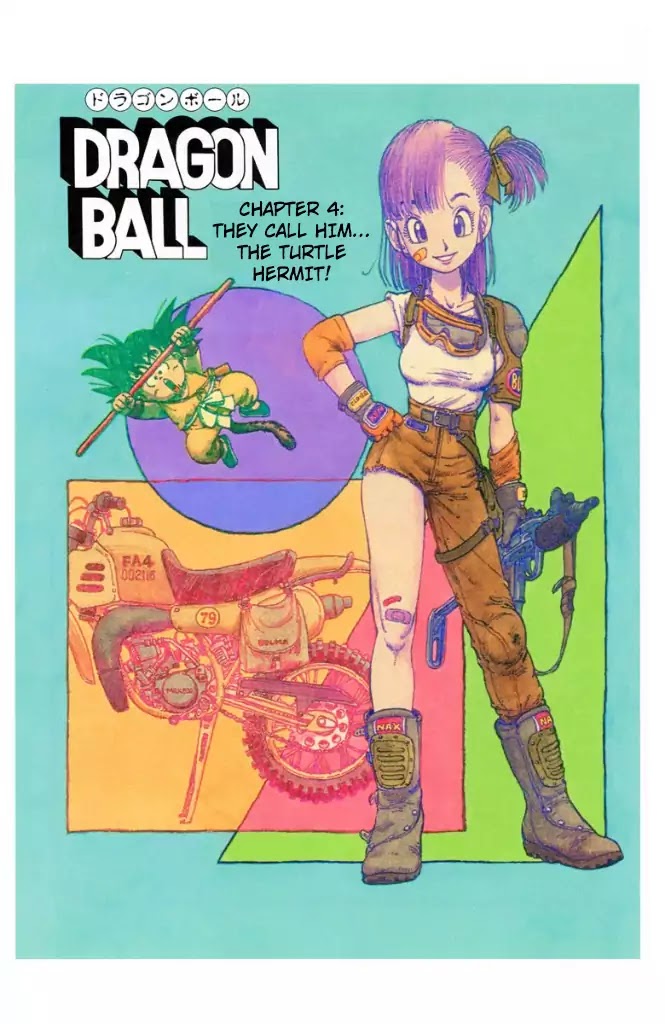 Dragon Ball (Coloured) Chapter 4 page 1 - Chapter 4: They Call Him The Turtle Hermit