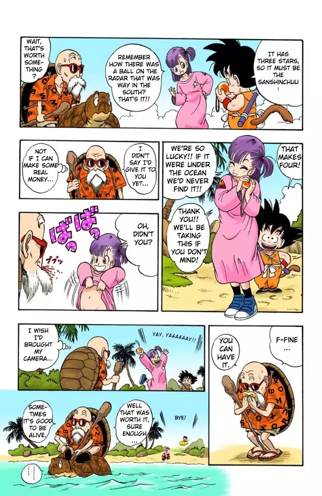 Dragon Ball (Coloured) Chapter 4 page 10 - Chapter 4: They Call Him The Turtle Hermit