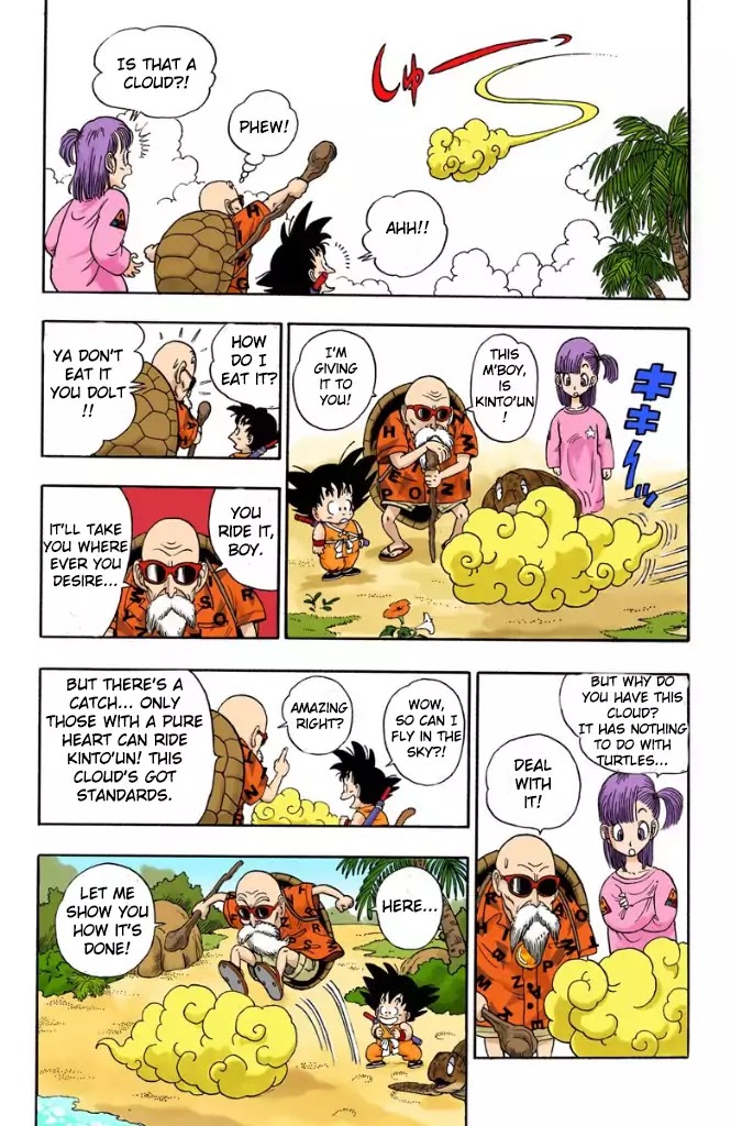 Dragon Ball (Coloured) Chapter 4 page 4 - Chapter 4: They Call Him The Turtle Hermit